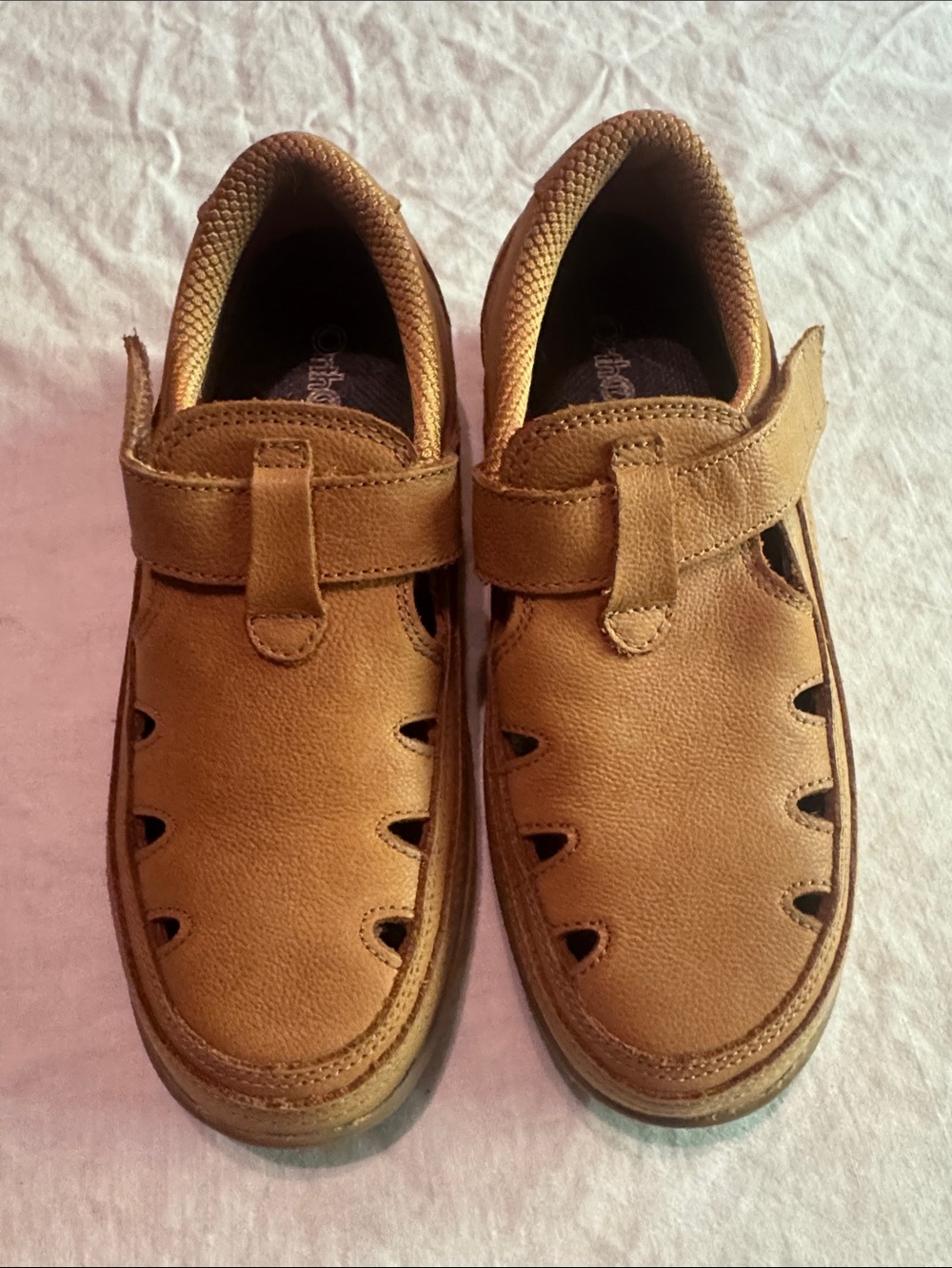 Orthofeet Serene in Tan Leather Orthopedic Shoe